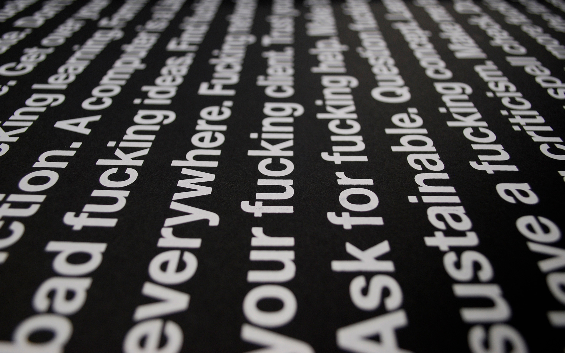 1920x1200, 505 Kb / текст, fuck, идея