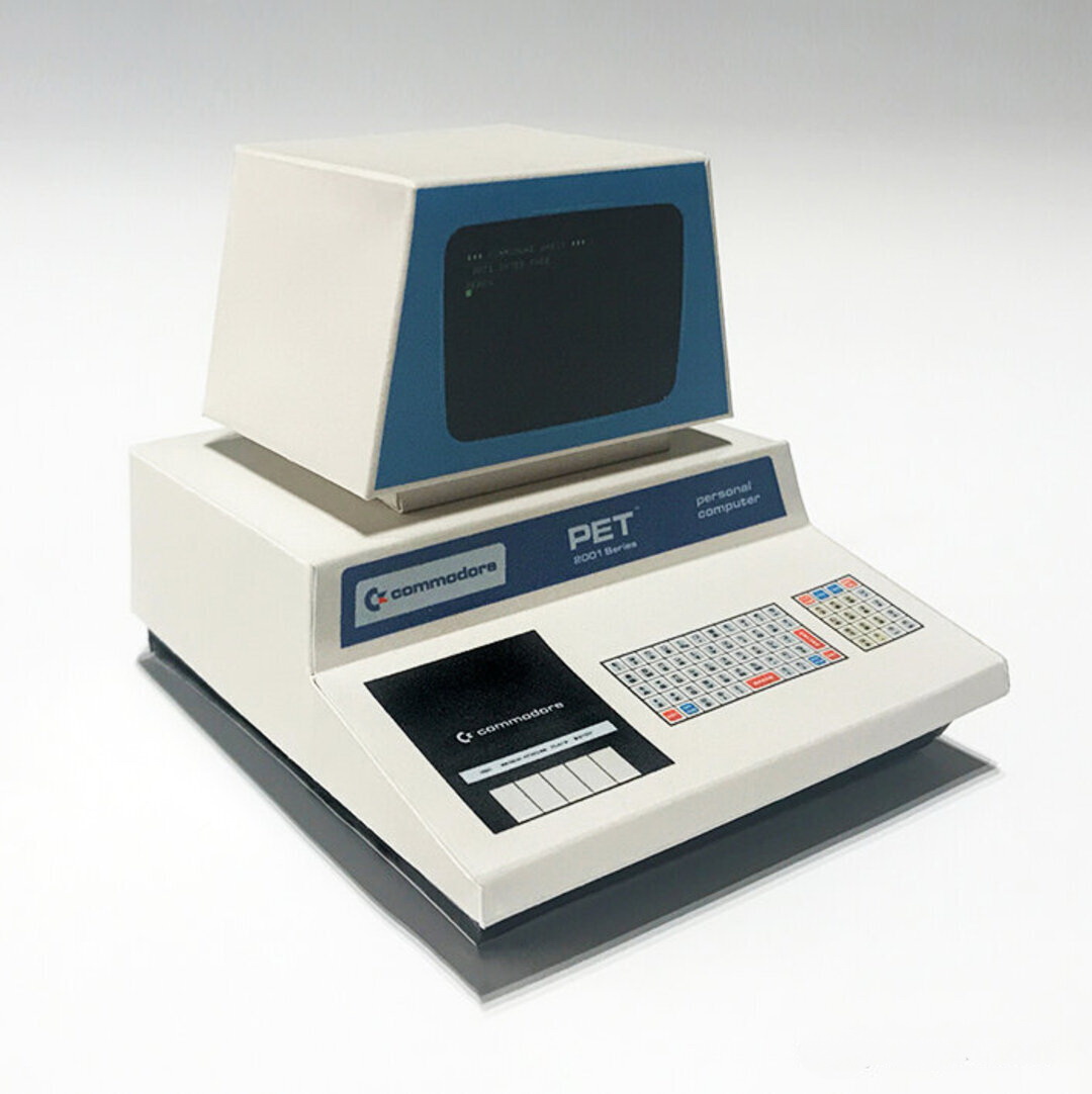 1080x1082, 154 Kb / компьютер, Commodore PET