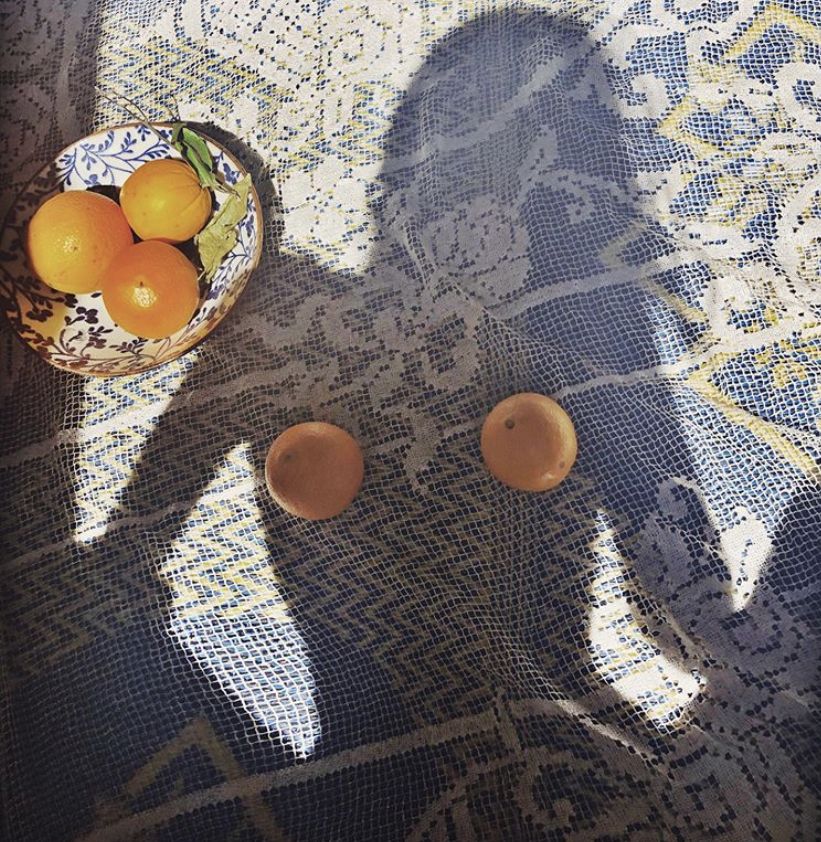 821x842, 191 Kb / апельсины, тарелка, тень