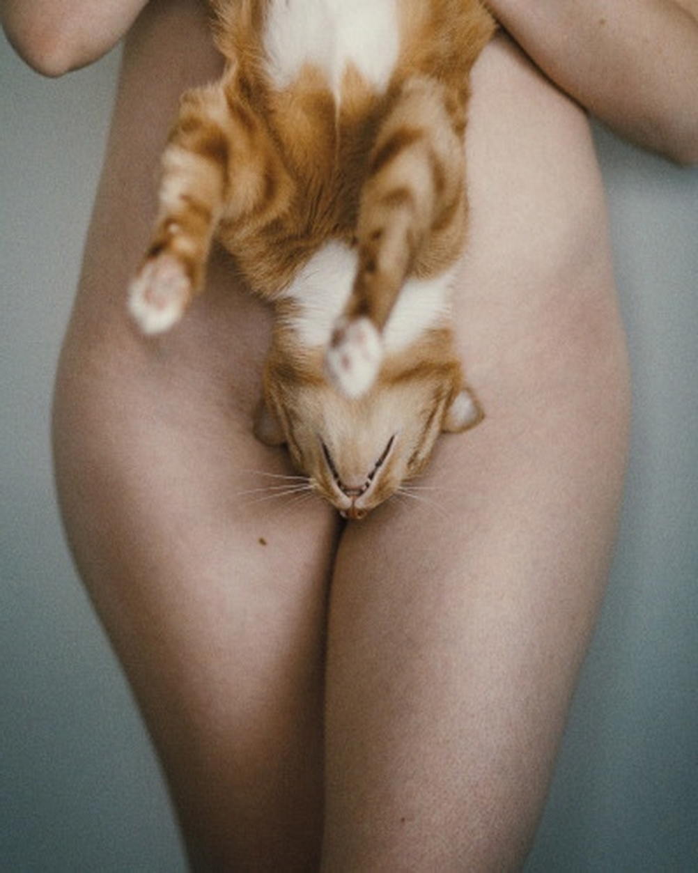 1002x1253, 91 Kb / рыжая, киска, голая