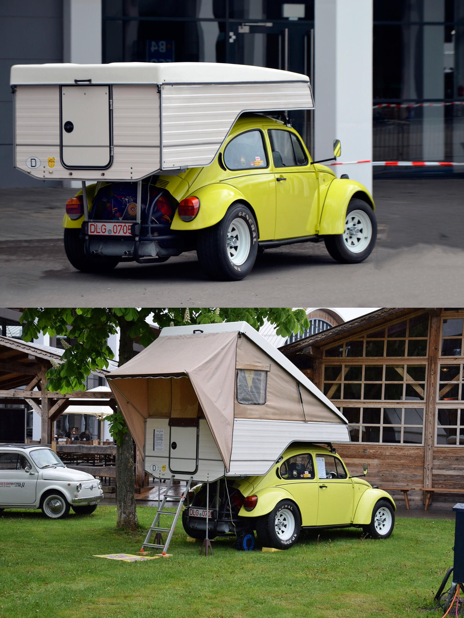 1600x2127, 495 Kb / автомобиль, классика, ретро, кемпер, фольксваген жук, дом на колесах