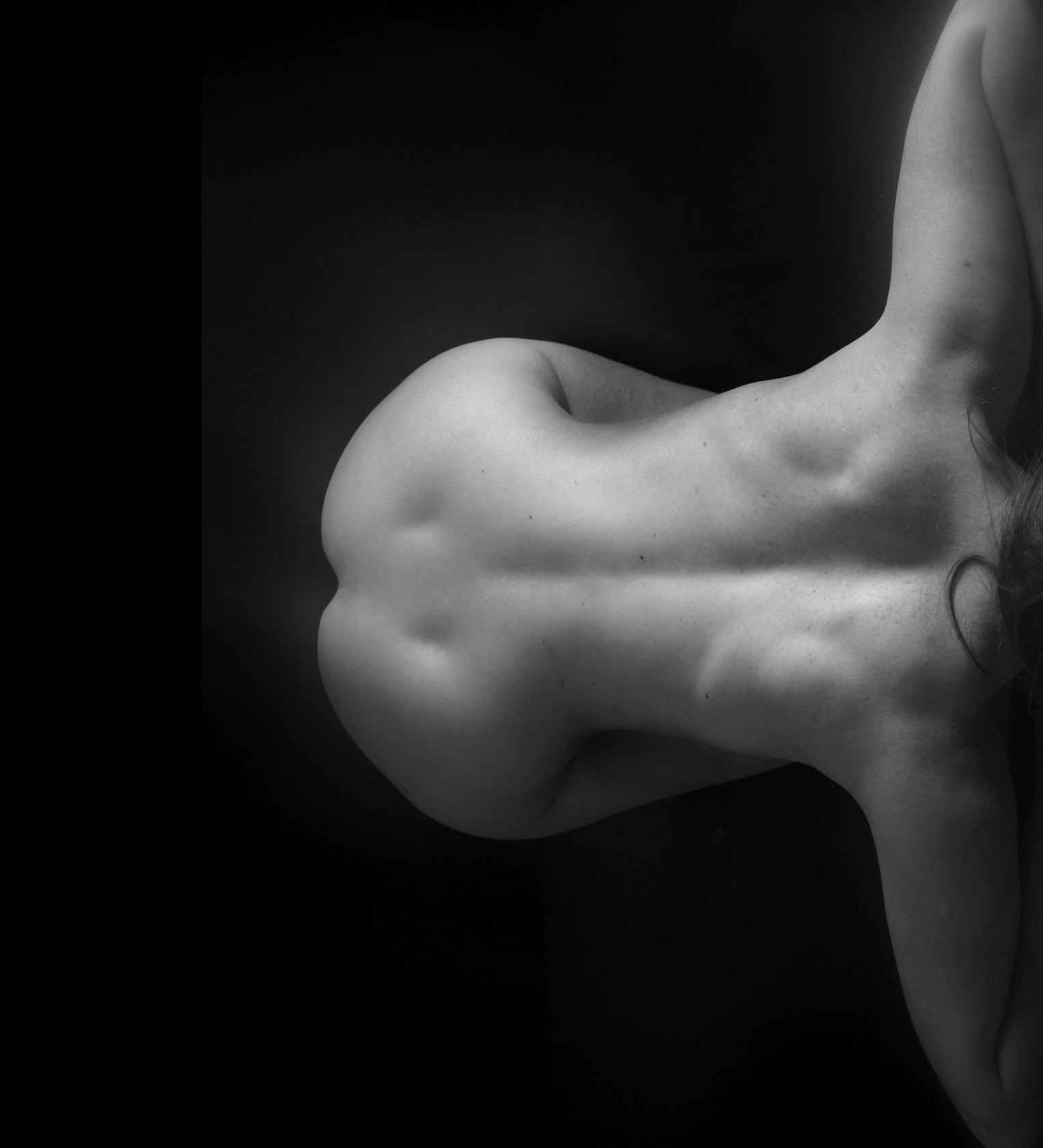 1527x1680, 210 Kb / ч/б, женщина, попа, ямочки