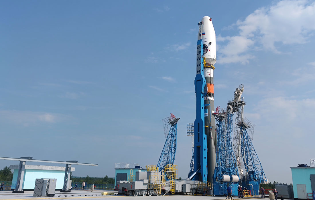 1100x700, 110 Kb / ракета, пуск, луна-25, союз, космодром