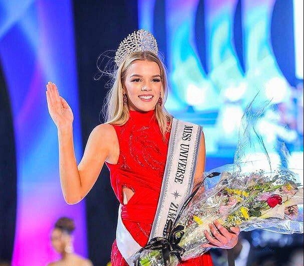 607x530, 98 Kb / Зимбабве, корона, конкурс, цветы, букет