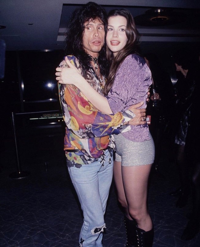 653x807, 88 Kb / Стивен Тайлер, Steven Tyler, Лив Тайлер, Liv Tyler, Aerosmith, аэросмит, Aerosmith