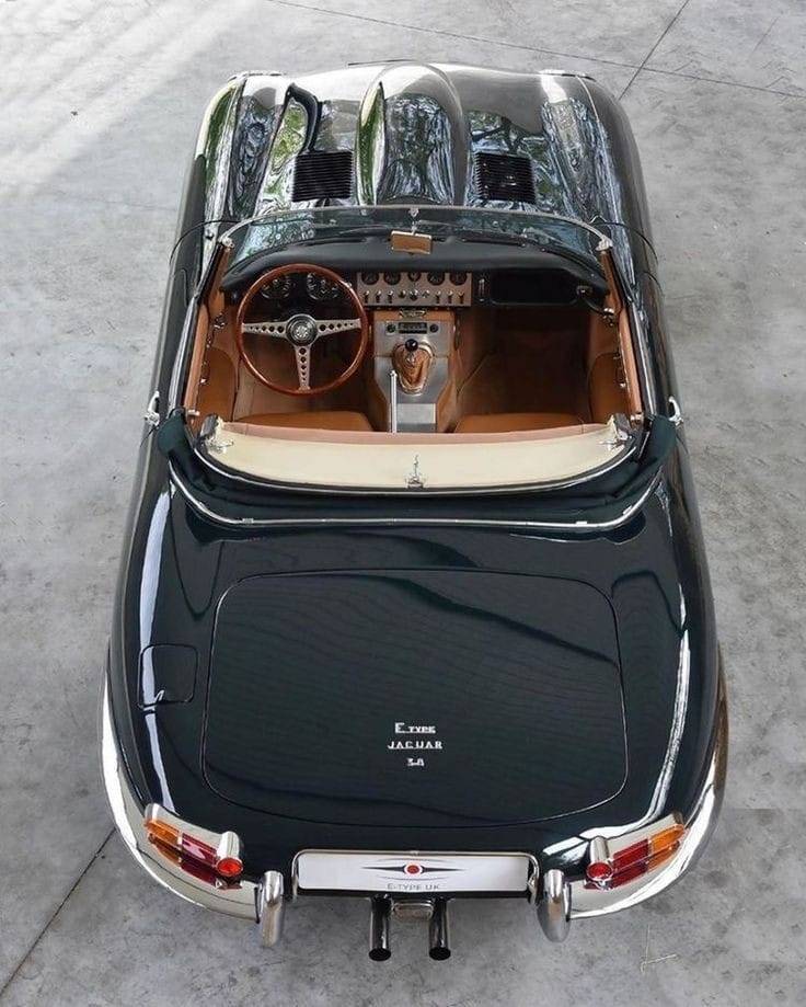 736x919, 93 Kb / автомобиль, классика, ретро, Jaguar, кабриолет