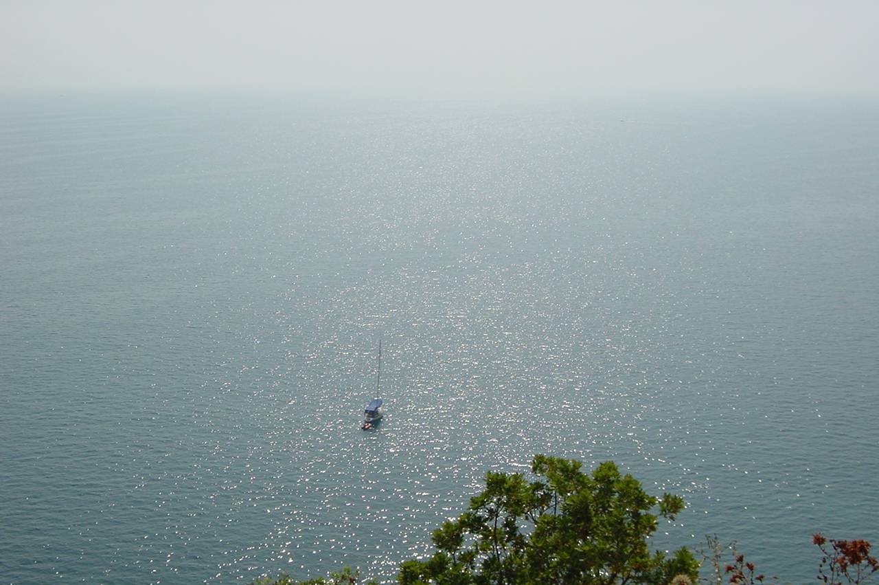 1280x851, 125 Kb / солнце,бриз,блики,яхта,вода,дуб,дымка,лето