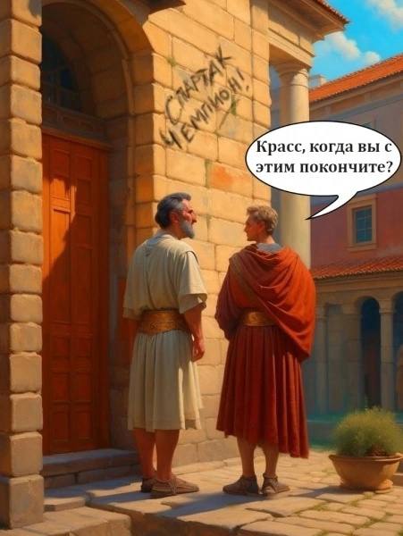 451x600, 36 Kb / Спартак, чемпион, Рим