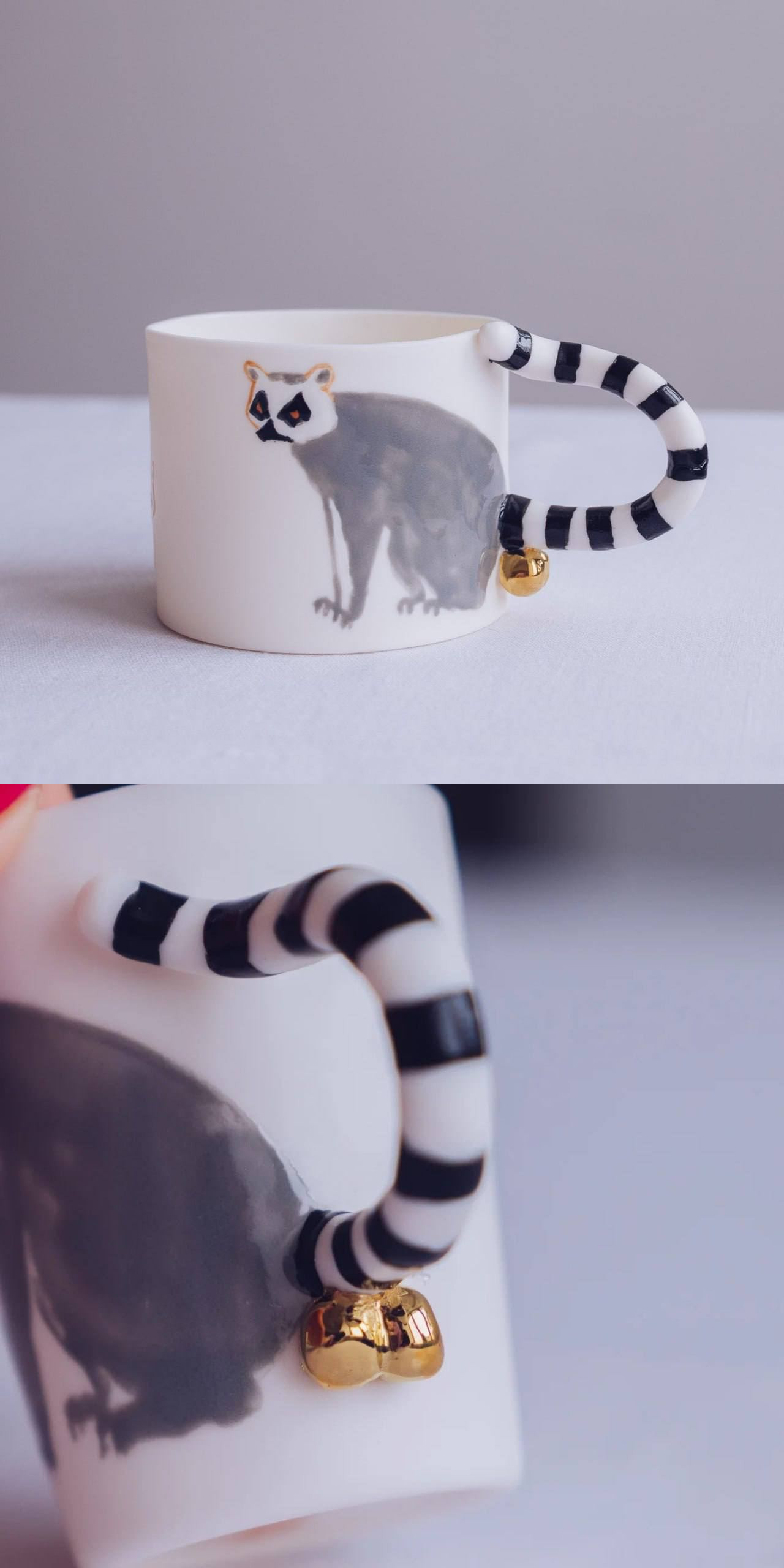 1280x2560, 167 Kb / Кружка, чашка, лемур, хвост, яйца