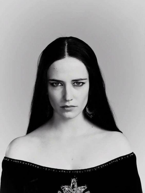 564x752, 26 Kb / женщина, Ева Грин, ч/б