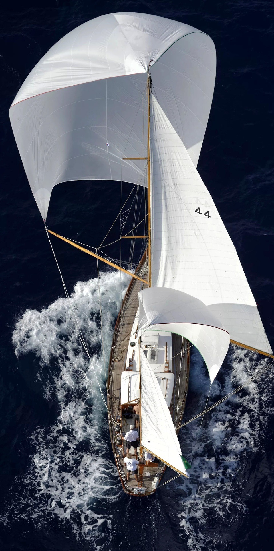 958x1920, 478 Kb / Яхта, парус