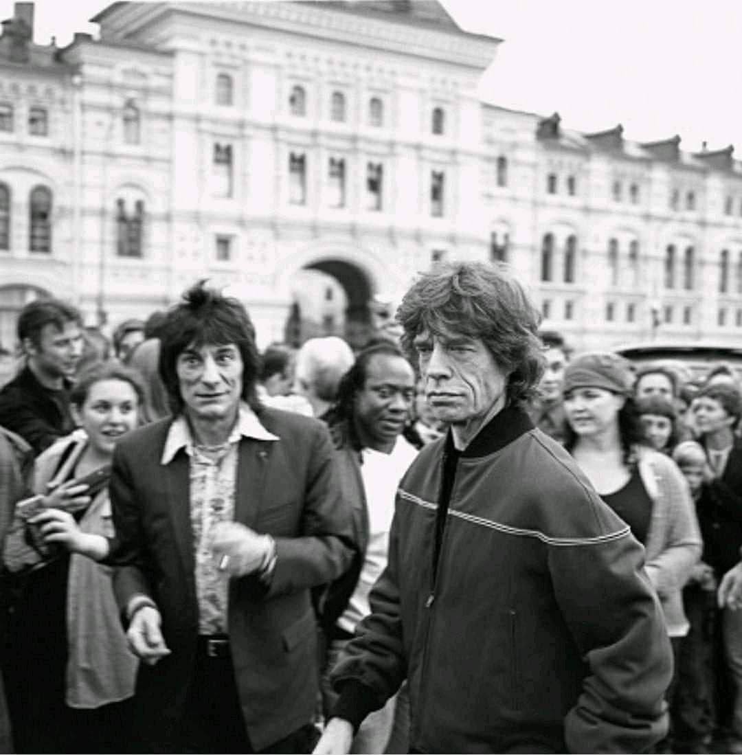 1080x1099, 87 Kb / Ronald David, Michael Philip Jagger, ч/б, Мик Джаггер, Ронни Вуд