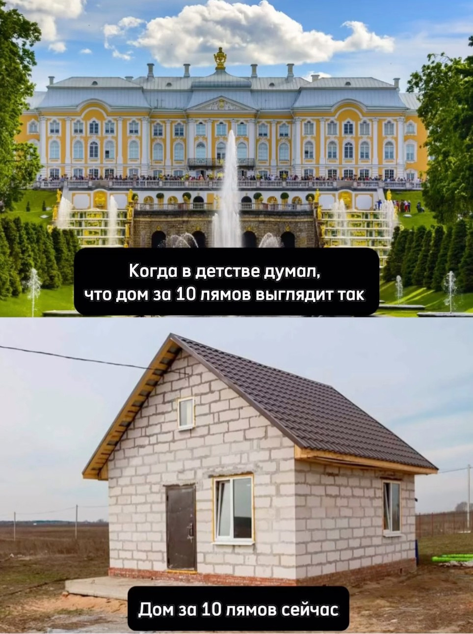 964x1291, 311 Kb / Дом, стройка, сибит, инфляция, стоимость, цена, дворец, фонтан