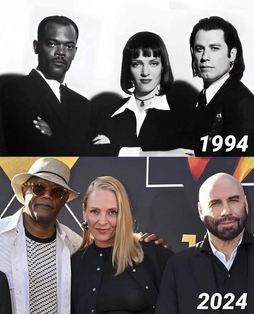 1033x1280, 113 Kb / Криминальное чтиво, Pulp Fiction,  Турман,  Траволта , Джексон, 30 лет