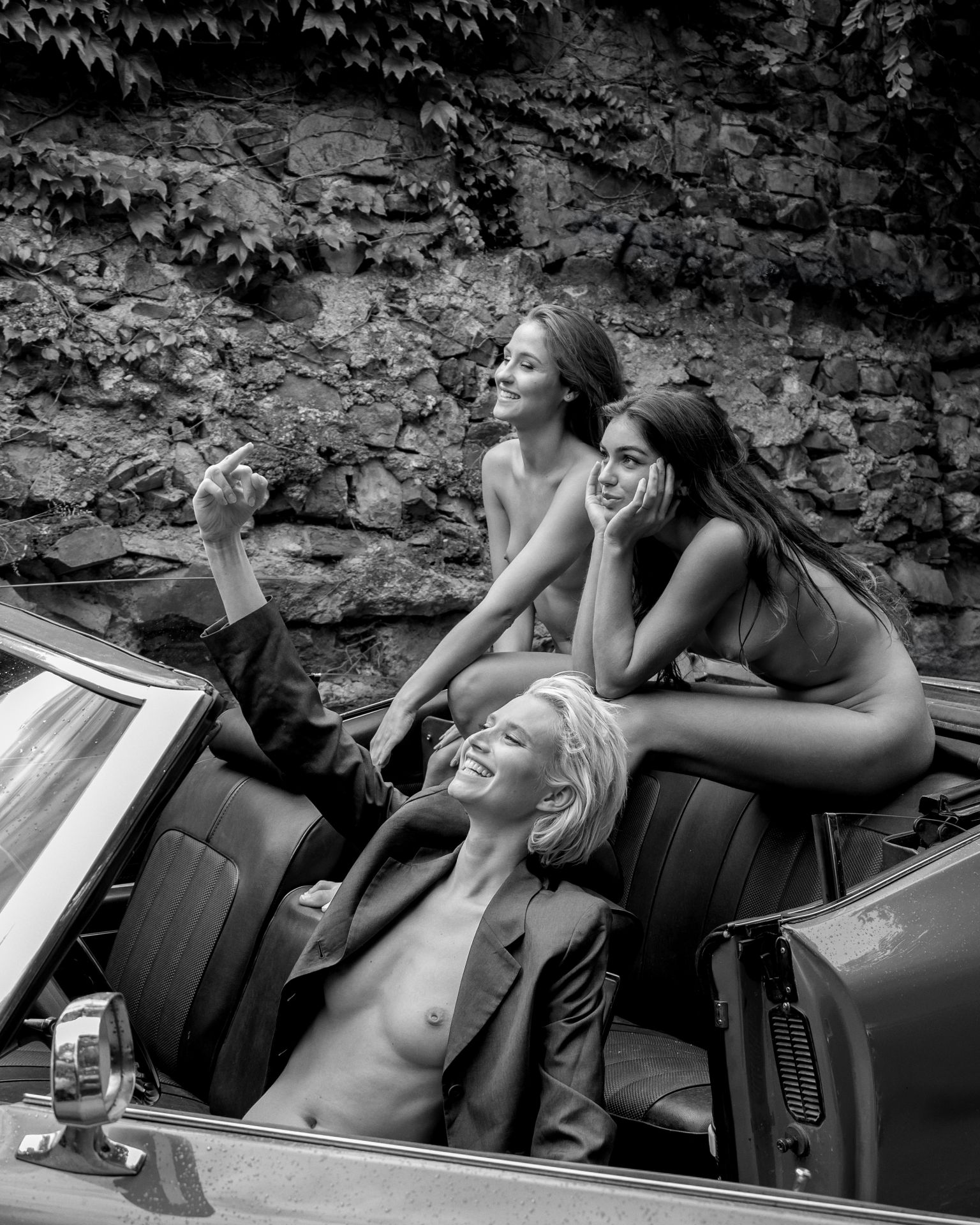 1536x1920, 479 Kb / кабриолет, деуки, ч/б, Иван Хорват