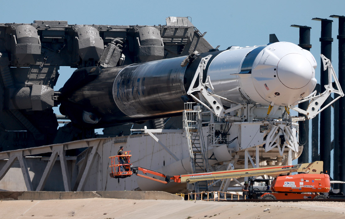 1100x700, 199 Kb / Ракета, космос, США, SpaceX