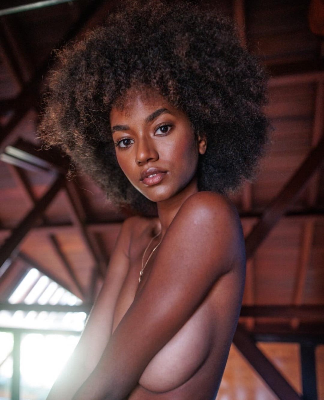 1080x1331, 163 Kb / esha luciana, цепочка, афро, крыша, стропила