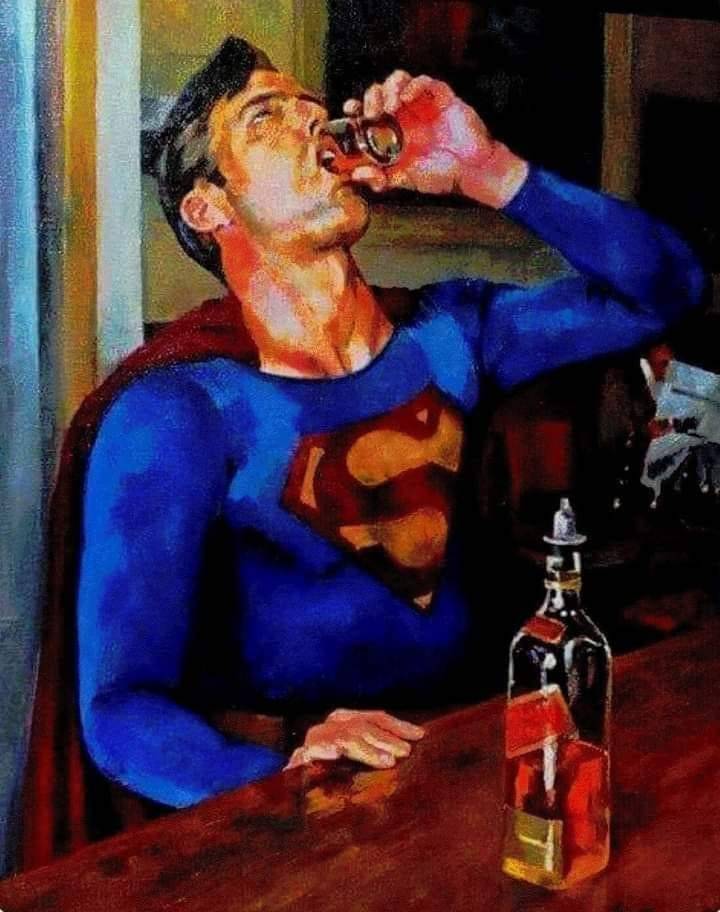 720x912, 73 Kb / superman, виски, алкоголик