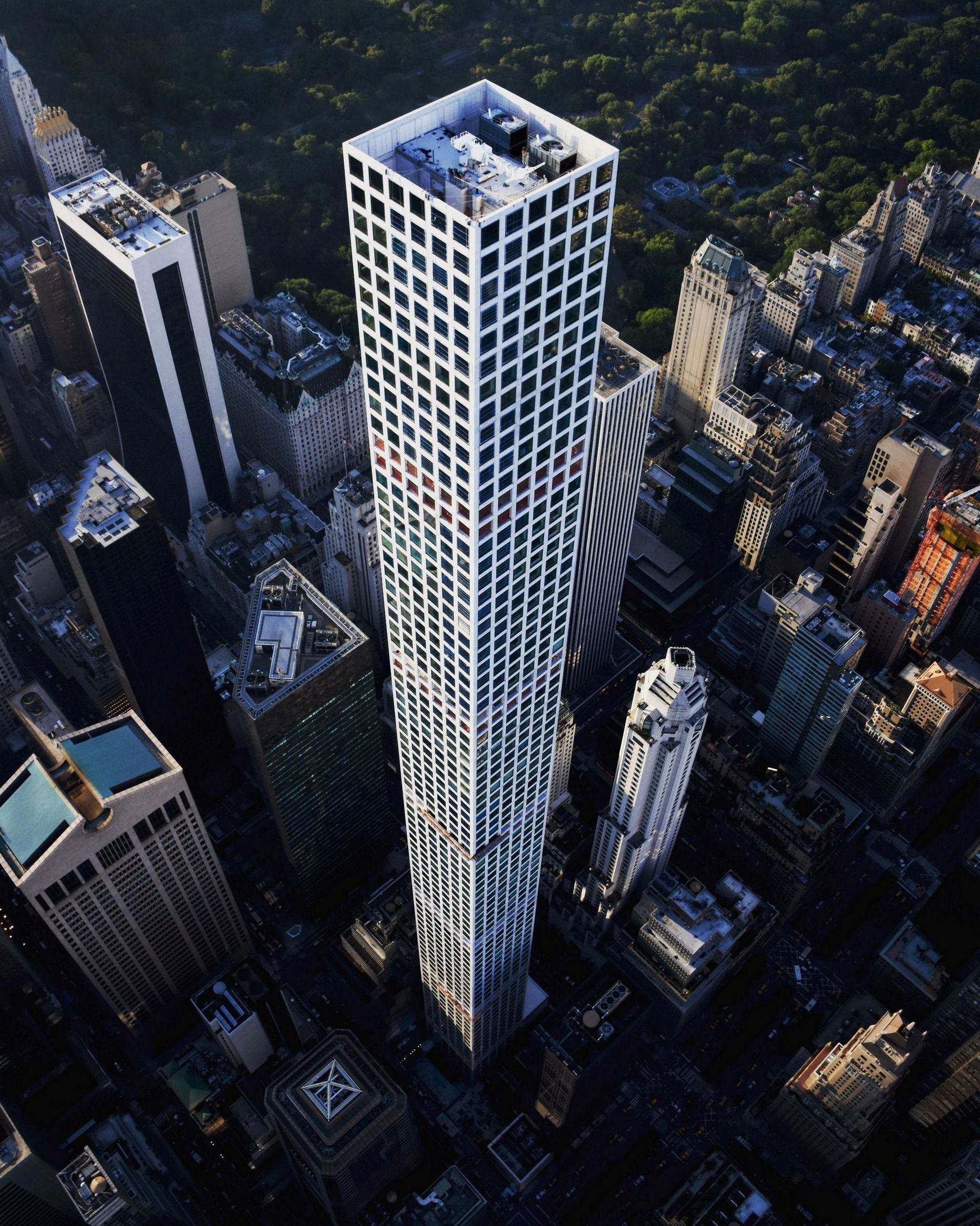 1775x2219, 638 Kb / Нью-Йорк, небоскреб, парк-авеню, США, Центральный парк