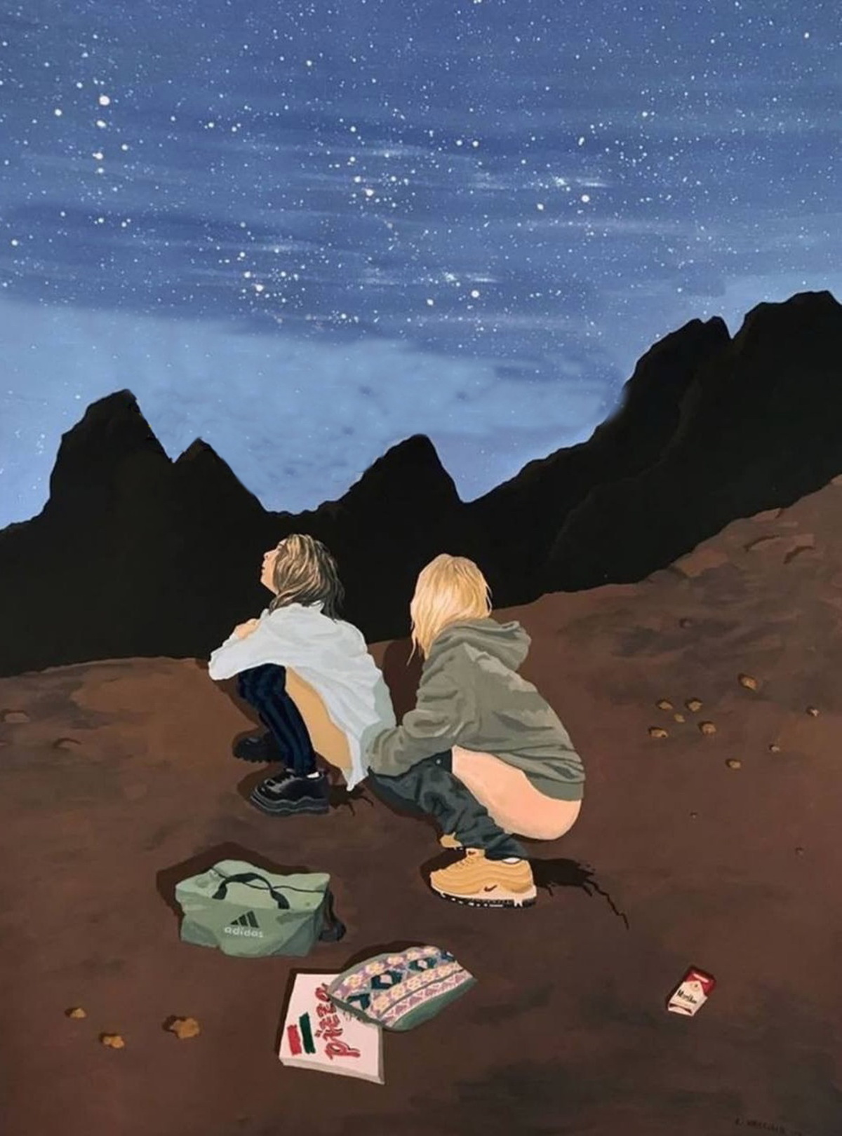 1200x1620, 332 Kb / пицца, сигареты, сумка, адидас