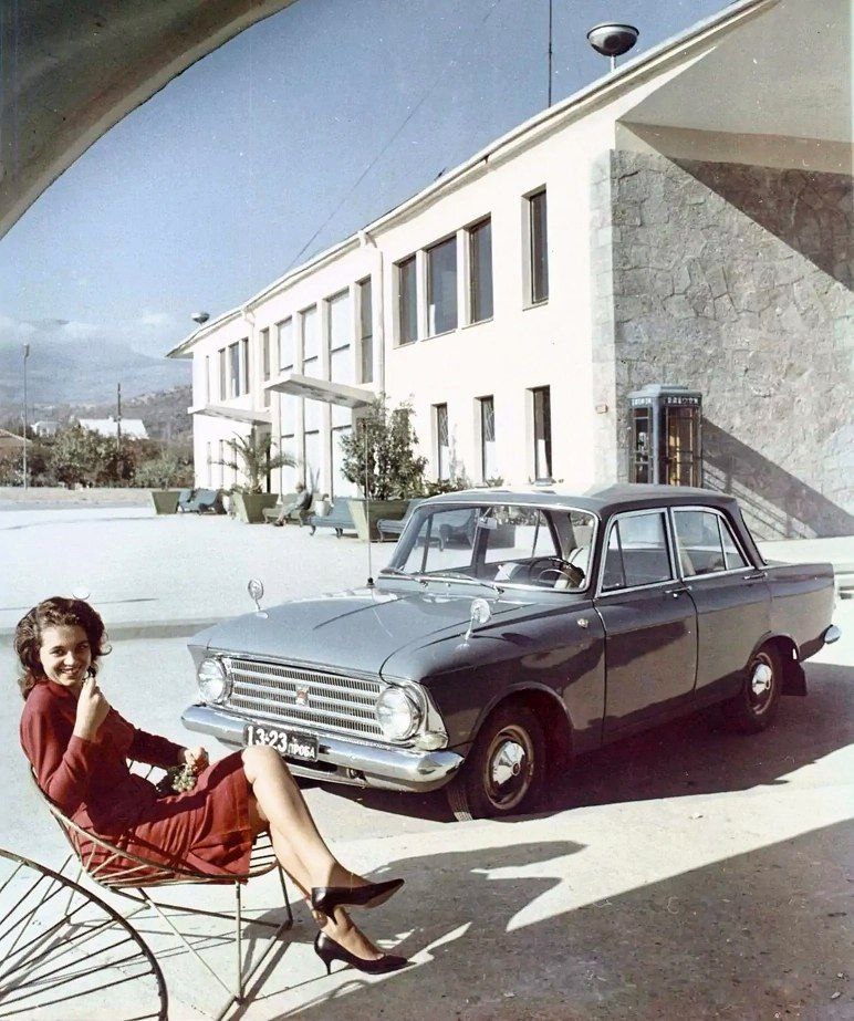 772x923, 169 Kb / автомобиль, классика, ретро, москвич, реклама