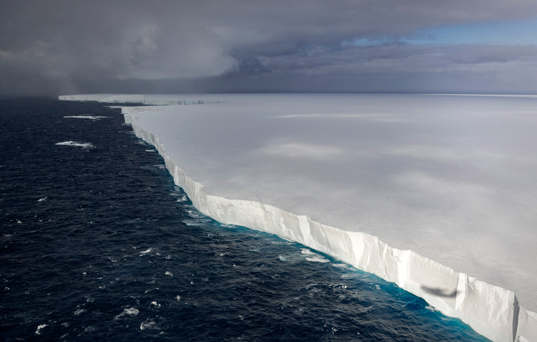 1100x700, 159 Kb / Айсберг, море, лед, снег