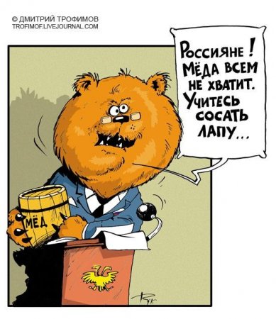 389x450, 41 Kb / медвед, мёд, президент