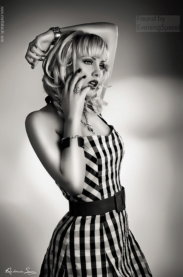 594x900, 108 Kb / платье, ч/б