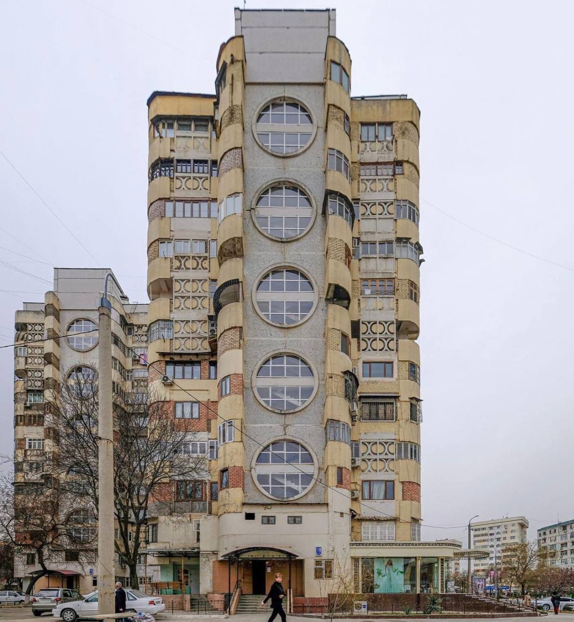 1181x1280, 201 Kb / Узбекистан, дом, архитектура, многоэтажка