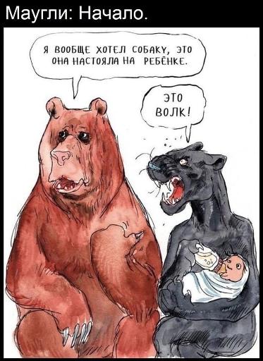 373x512, 42 Kb / пара,балу,багира,маугли