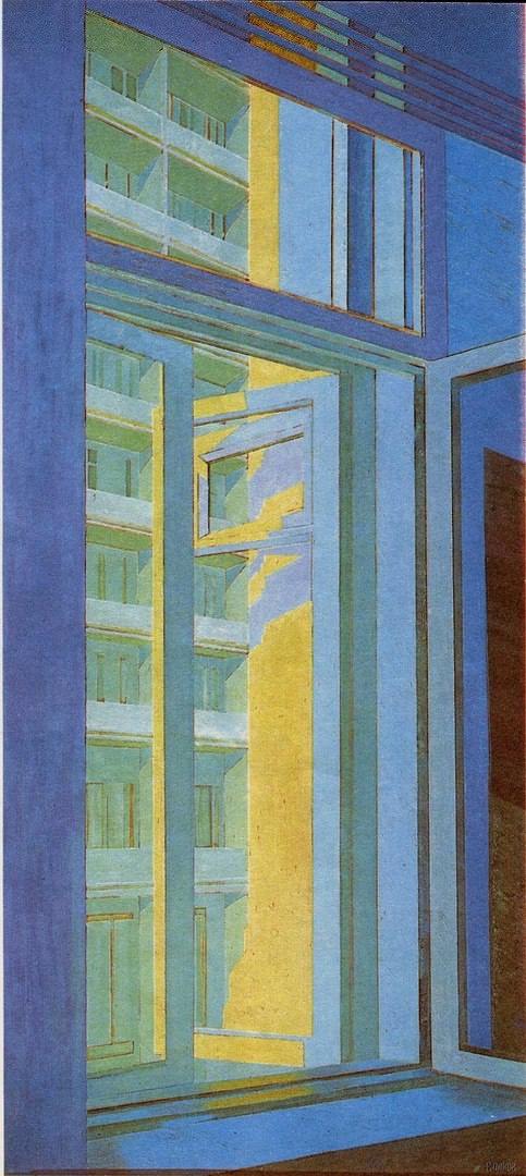 483x1080, 84 Kb / Картина, рисунок, окно, свет