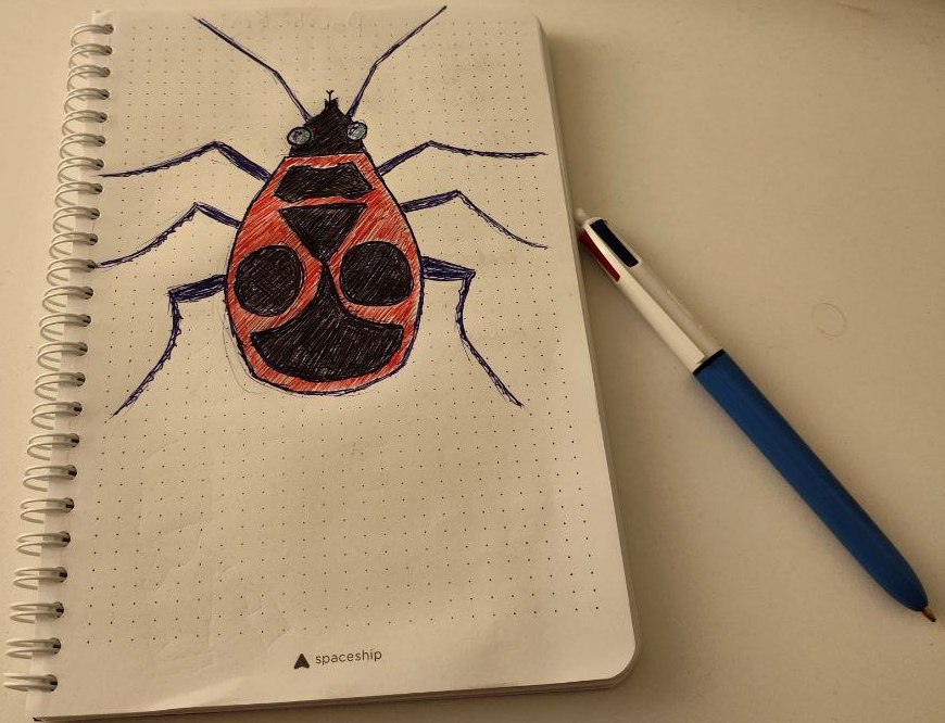 870x666, 110 Kb / жук,маска,lilii