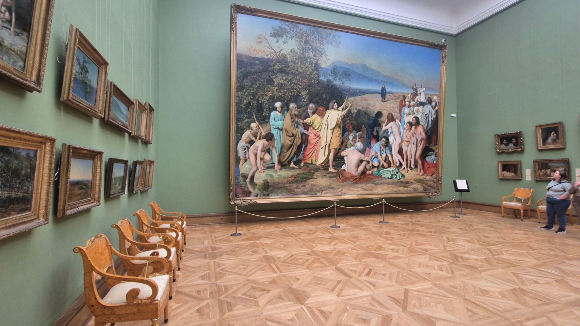 1920x1080, 281 Kb / Картина, иванов, христос, стул