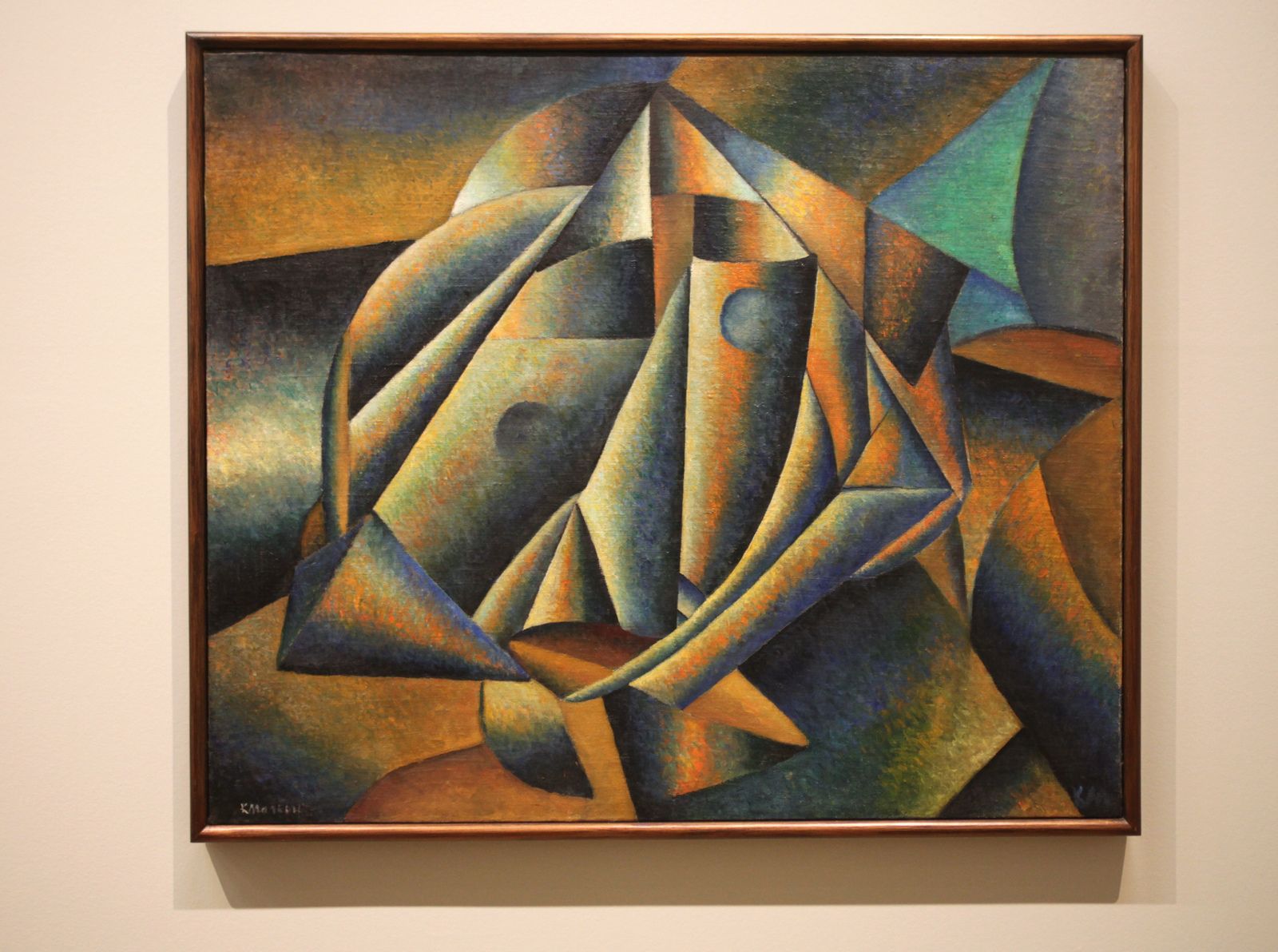 1600x1192, 221 Kb / Малевич, голова