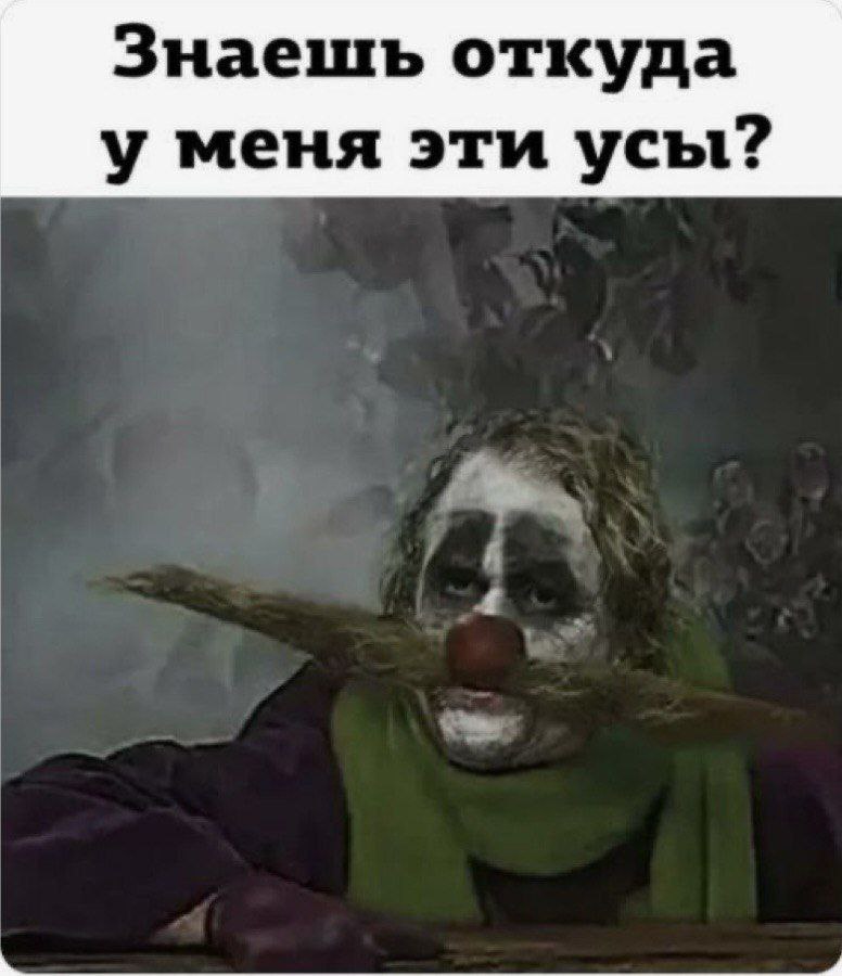 776x900, 78 Kb / клоун, усы, джокер