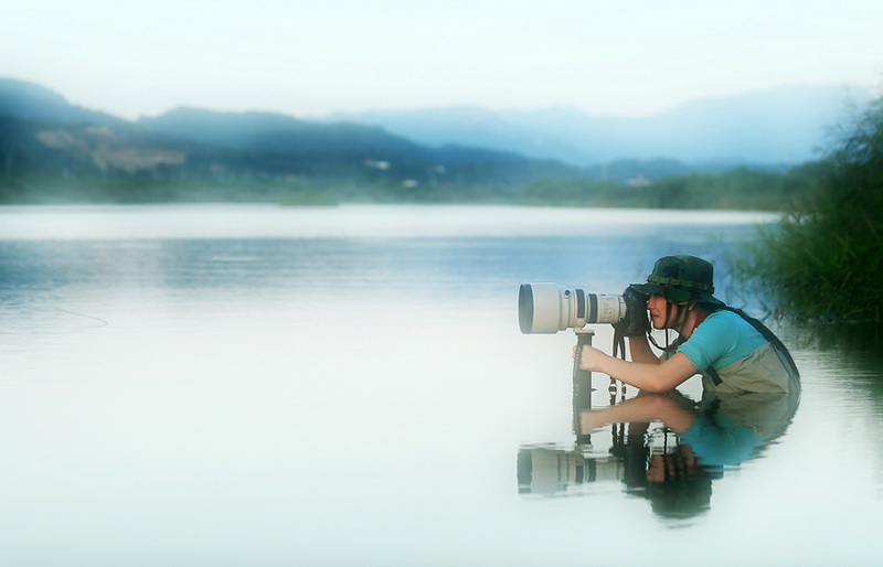 800x514, 72 Kb / озеро, девушка, фотограф