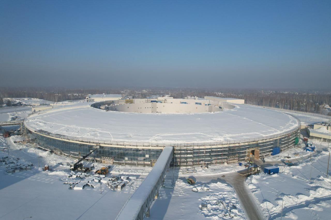 1280x853, 137 Kb / Новосибирск, Кольцово, СКИФ, фотон, снег, стройка