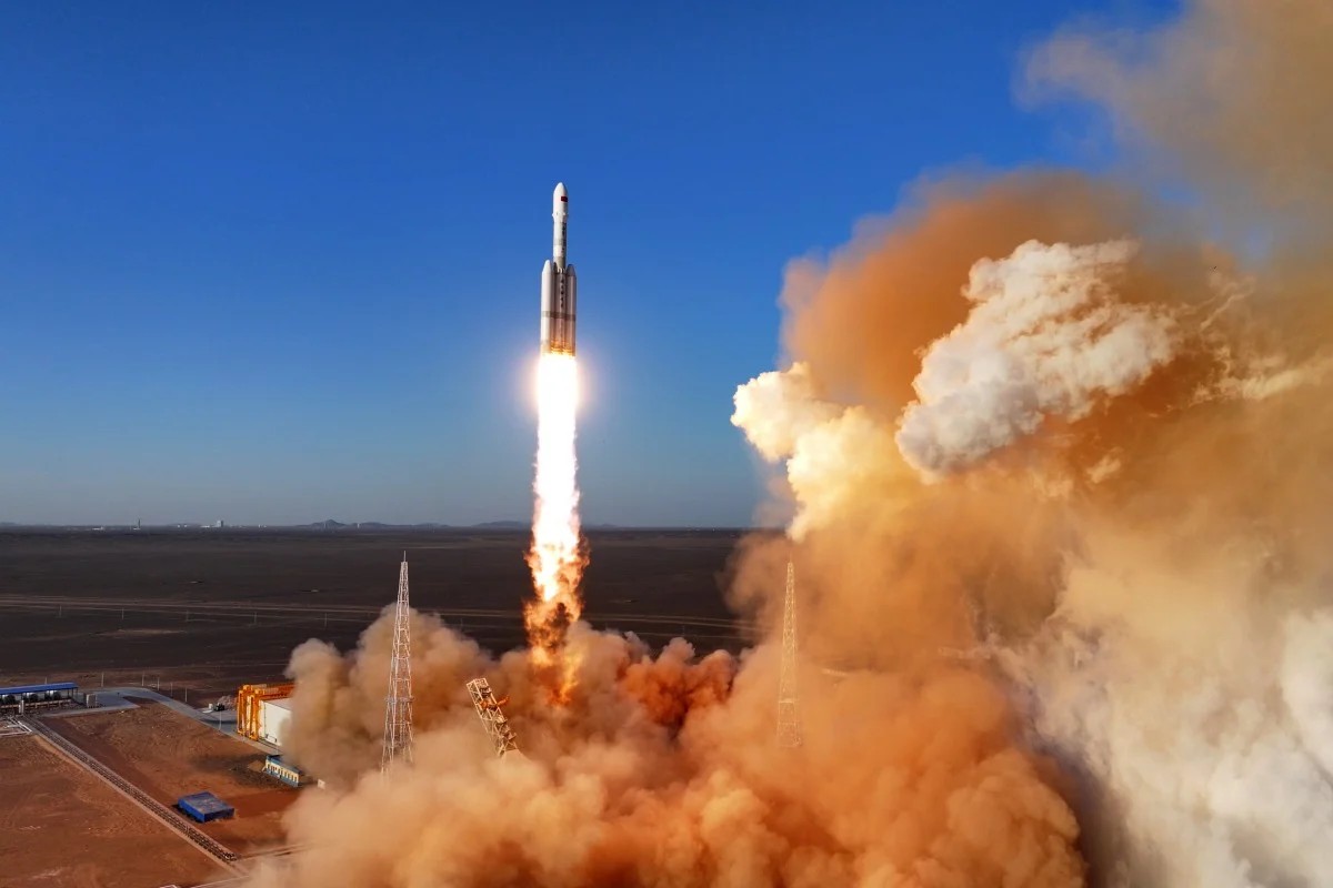 1200x800, 102 Kb / ракета, пуск, старт, Китай, Kinetica