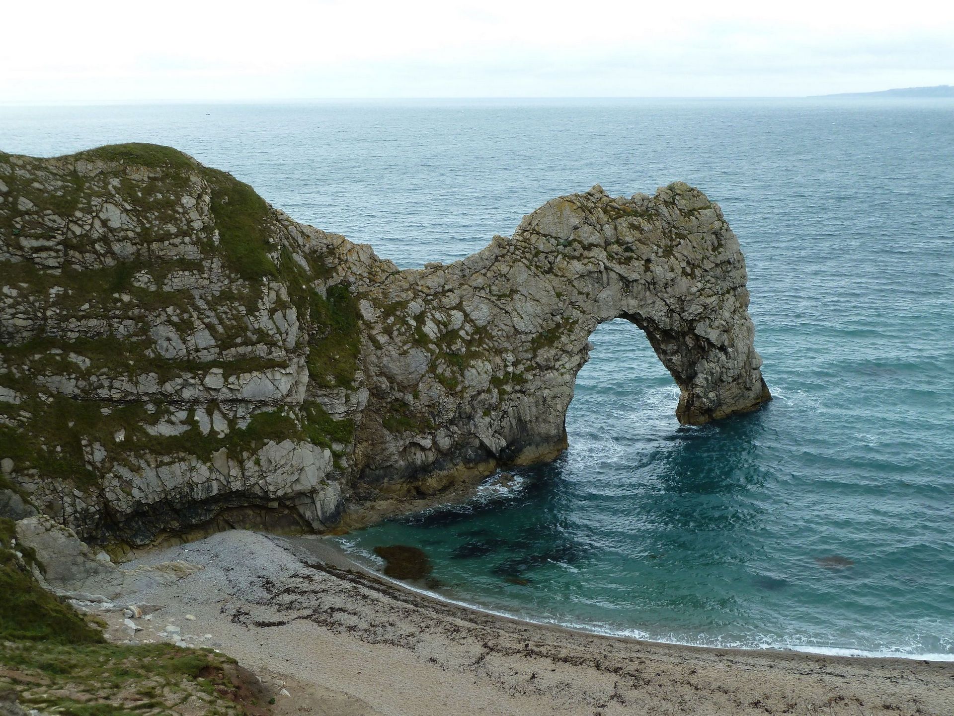 1920x1440, 581 Kb / пляж, песок, Англия, арка, дверь, Durdle Door