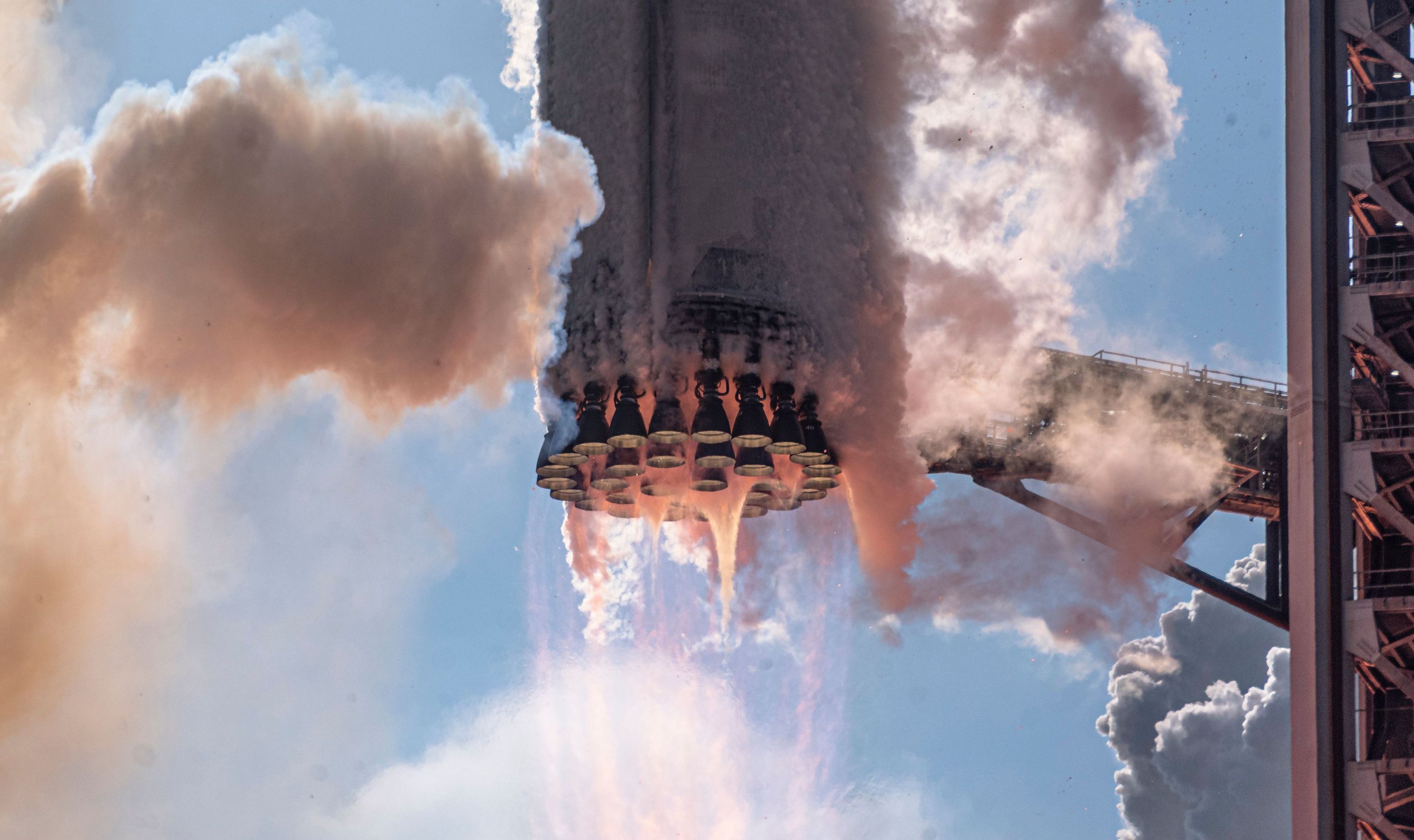 3072x1825, 498 Kb / пуск, ракета, космос, Илон Маск, SpaceX, Falcon