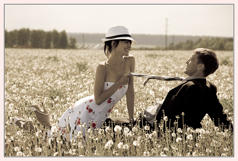 800x544, 148 Kb / поле, одуванчики, любовь