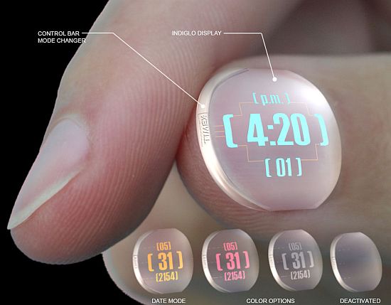 550x429, 29 Kb / часы, ноготь, Timex