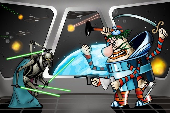 650x433, 81 Kb / звёздные войны, тайна, третьей, планеты, Громозека, Гривус