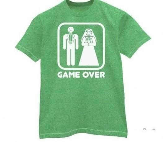 525x458, 22 Kb / футболка, game over