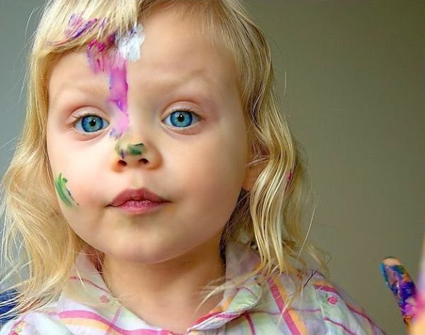 600x473, 46 Kb / ребёнок, краска