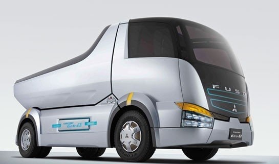 545x321, 38 Kb / Грузовик, митсубиши, грузовик будущего