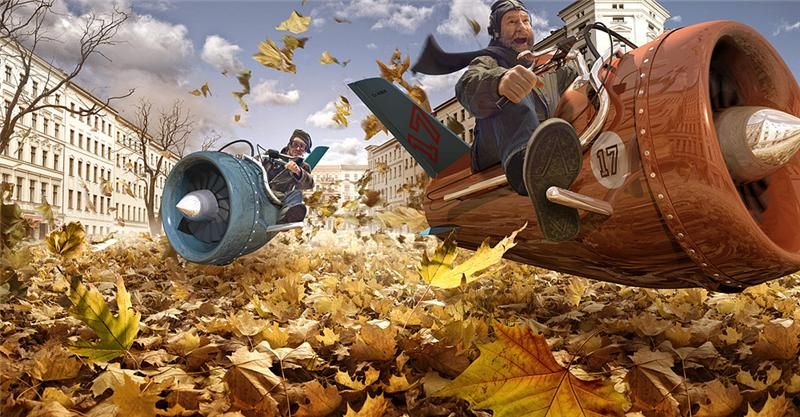 800x417, 97 Kb / осень, гонки