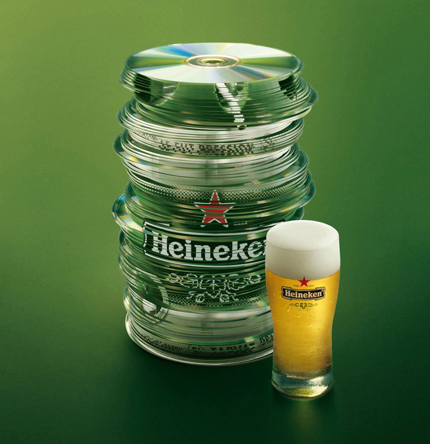 848x877, 233 Kb / реклама, пиво, стакан, диски