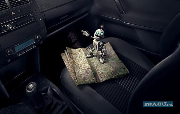 590x372, 33 Kb / тачка, карта, робот