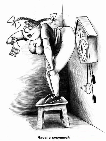 453x600, 101 Kb / часы, кукушка, комикс